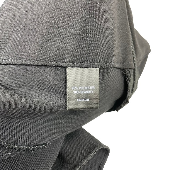 Express Design Studio Black Layered Ruffled MIDI Cocktail Skirt Spandex Blend 0 - Picture 11 of 12